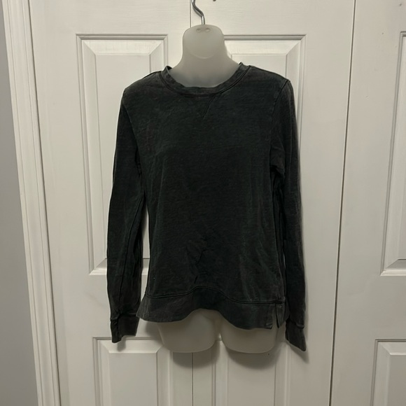 Threads 4 Thought Burnout Sweatshirt Gray sz Medium  GUC B1313 - Picture 1 of 8